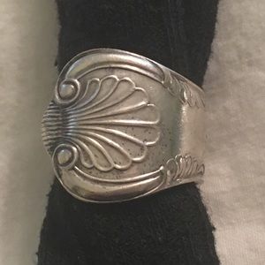 Spoon wrap ring Sterling silver. Size 8